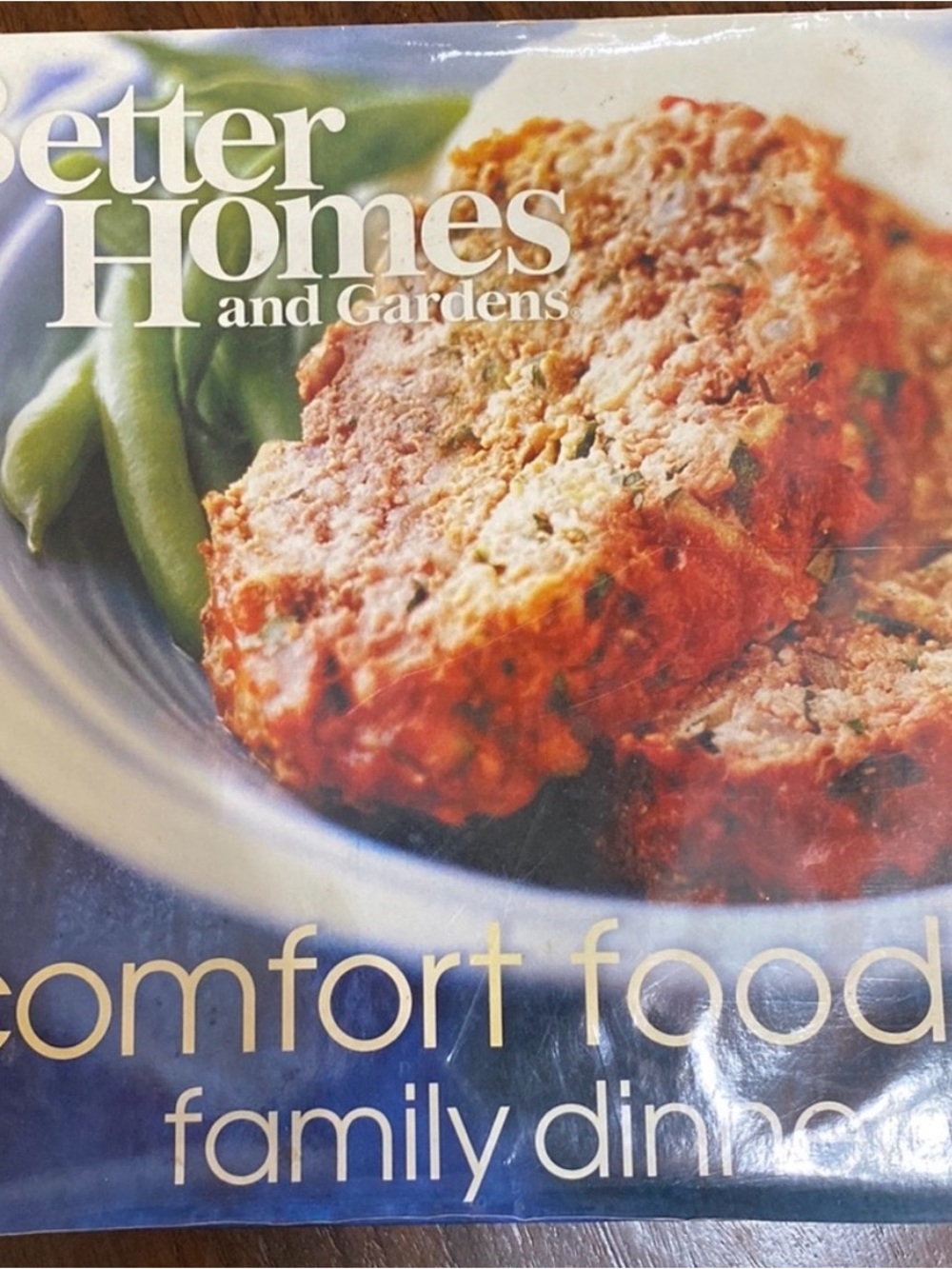 Better Homes and Gardens Comfort Food Family Dinners hardback cookbook